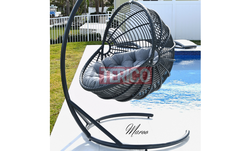Кокон из искусственного ротанга "Маро" 1200х1565х2000h