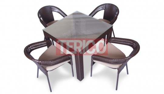Комплект мебели №13 "Египет-Верона ажур" стол, 4 стула