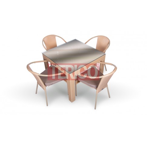Комплект мебели №3 "Египет-Верона лайт" стол, 4 стула