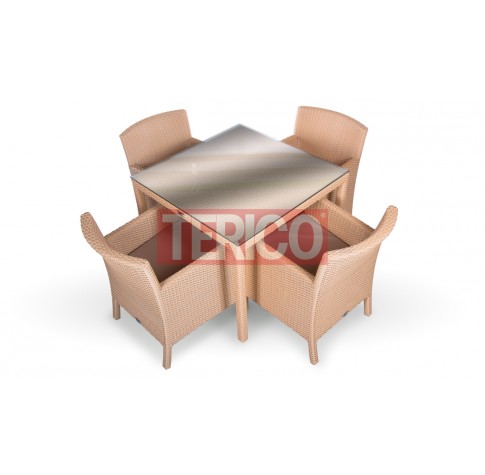 Комплект мебели №4 "Кипр" стол, 4 кресла