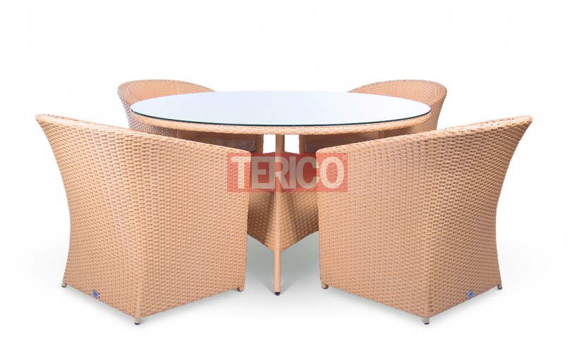 Комплект мебели №5 "Барселона" стол, 4 кресла