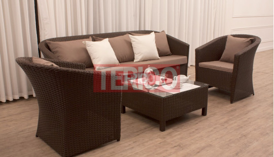 Комплект мебели "Барселона-Египет" стол, диван, 2 кресла