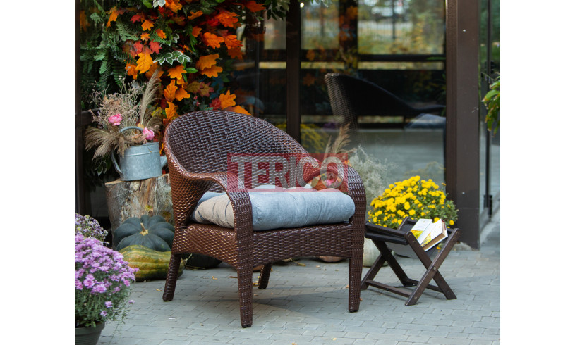 Кресло из ротанга Флоренция 775х800х905h