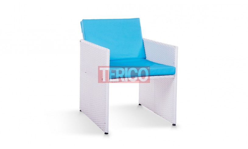 Кресло из искусственного ротанга "Немо" 550x685x740h
