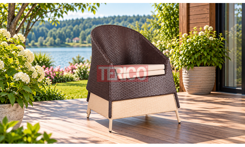 Кресло из ротанга Рикитея 790х930х810h