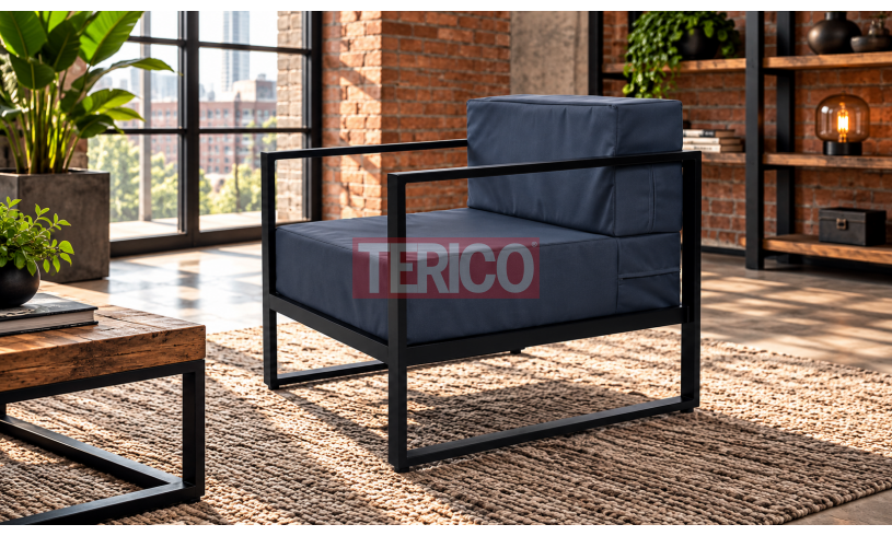 Кресло из искусственного ротанга "Тибо" 680x800x650h
